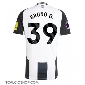 Newcastle United Bruno Guimaraes #39 Prima Maglia 2024-25 Manica Corta